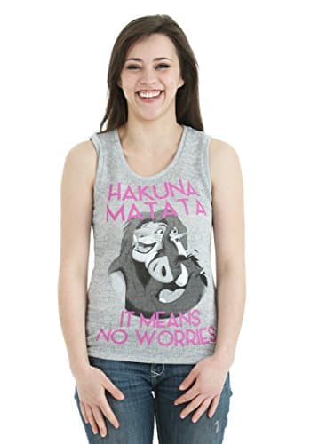 Freeze Juniors Womens Womens Lion King Hakuna Matata High Low Tunic Tank Large