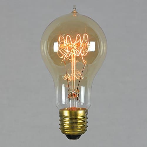Vintage Edison Light Bulb 60w - Quad Loop 60mm E27 ES Dimmable - The Retro Boutique ®