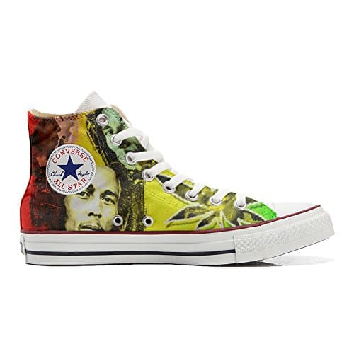 Converse Original printed Italian style with Bob Marley - size 46 EU