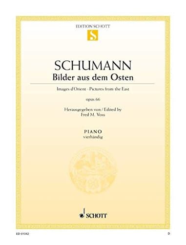 Images d'Orient: 6 Impromptus. op. 66/1. piano (4 hands).