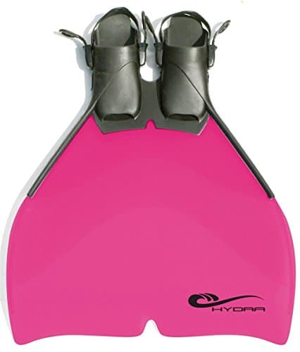 MONOFIN mono fins flippers freediving training swimming swim by Sweam (PINK, S)