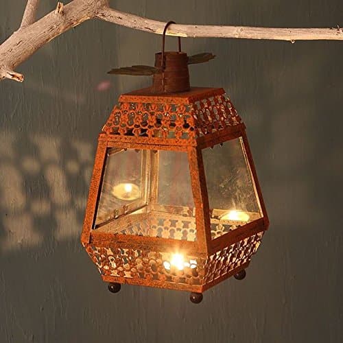 Rustic Style Chinese Wedding Decoration Retro Lantern Candle Holder,Trumpet