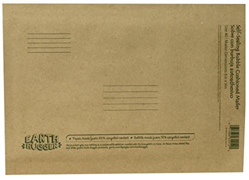 Earth Hugger Kraft Mailer, 6" x 9", 25 Pack (31012-EH)