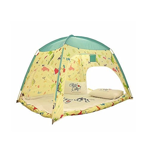 TING- Children's Game Tent Cartoon Dinosaur Pattern Yellow Warmth Modeling Ocean Ball House Indoor And Outdoor Toys Big Tent Beach Tents (Does Not Contain Pillow And Other Decorations) ( Size : XL )