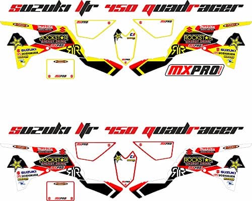 QUAD RACER 450 ltr Customised Graphics Decal Sticker Kit 450ltr