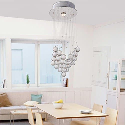 HuaJing® Simple and elegant crystal lamps a restaurant crystal chandeliers hanging wire lights