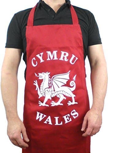 welshsuperstore welsh giftsWales Welsh Apron - Cymru/Wales/Dragon