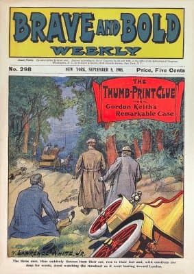 Brave and Bold Weekly: The Thumb Print Clue - Mouse Mat 19 x 25cms