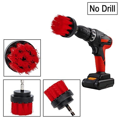 Power Spin Scrubber Electric Cleaning Brush, Scrubbing Brush Tool Attachment for Car, wooden floor Laundry Room Bathroom Cleaning.