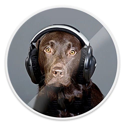 Animals Prints Multifunction Expanding Stand and Grip Pop Mount Socket for Tablet and Smartphones-Music dog