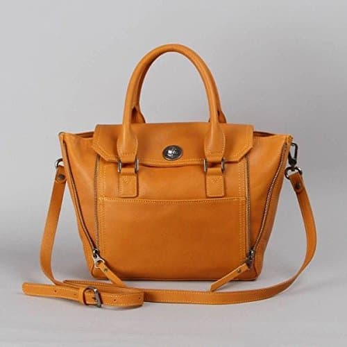 SABRINA sac à main trapèze CHARLINE 10770 - CARAMEL