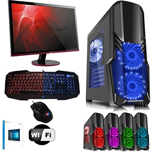 Freshtech Intel Core I5 8600K 1tb 8gb 3000Mhz GTX 1060 3gb GForce RGB Windows 10 27" Monitor keyboard Mouse Gigabyte Z370-HD3 Motherboard 8gb Corsair Vengeance LPX DDR4 3000mhz Performance Ram Nvidia Geforce GTX 1060 3gb VR Ready Fractal Design 500w 80 Plus Certified 34a Power Supply 1tb Western Digital WD10EZEX 64mb Cache 7200rpm HDD