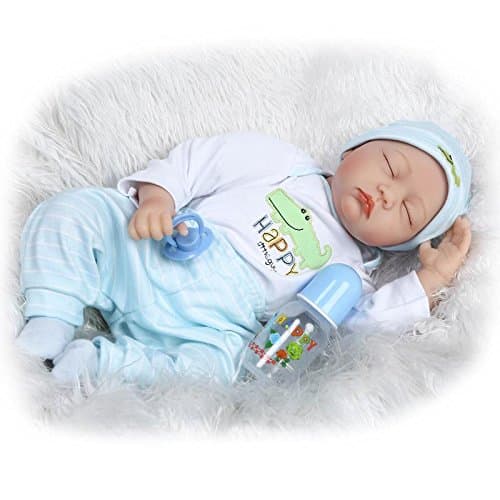 MAIDE DOLL MaiDe Reborn Baby Doll 22" Realistic Soft Silicone Vinyl Dolls Newborn Baby doll