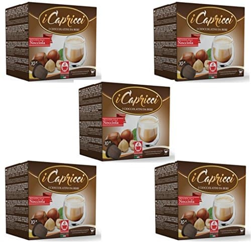 Nespresso Compatible Nutty Hazelnut Flavoured Coffee Pods 5 Pack (50 pods)
