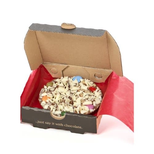 Gourmet Chocolate Mini Pizza Belgian Chocolate Jelly Bean Jumble 4'' Pizza