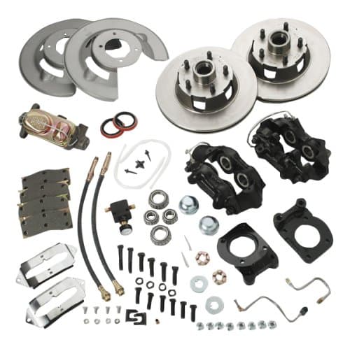 Stainless Steel Brakes A120D 64-1/2 Mustang Front Brk Kit