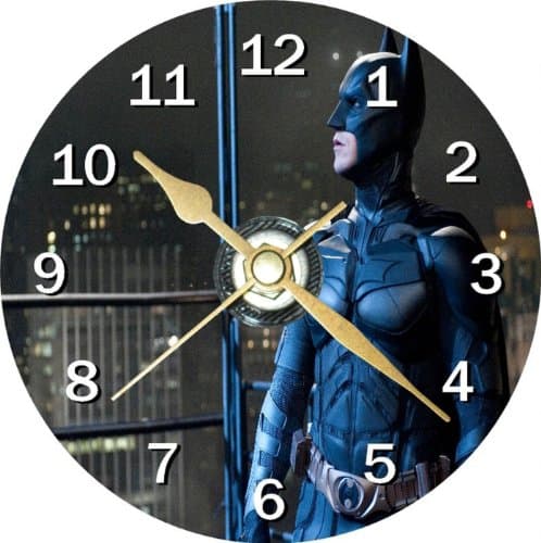Batman Novelty Cd Clock + Free Desktop Stand