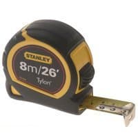 STANLEY 1-30-656 Pocket 8 Metre / 26 Feet Tape Measure by Stanely