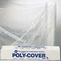 6X14-C Lbm Poly Polyfilm, 6 Mil T, 14 W X 100 Ft L, Plastic, Clear