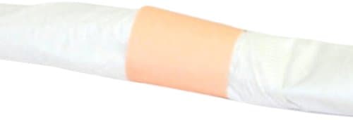 Evergreen N9S306 Paper Napkin Standard Band, 4-1/4" Length x 1-1/2" Width, 0.004" Thick, Peach (Box of 2500)