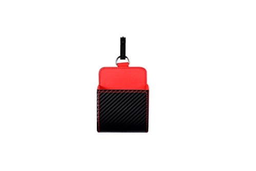 Sawink Multifunctional Car Cell Phone Holder Arrangement Storage Carriage Bag Pouch Bag Tidy Coin Bag Case with Hook (Red+Black)