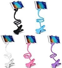 Alfa Mart-Flexible Stand & 360 Degree auto Adjustable Lazy Hanging Mobile Phone Strong and Durable Stand or Holder Compatible with All Smartphones Multipurpose for Table/Bed/Office (Multicolor)