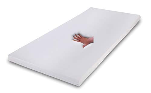 supply24 Gel Foam Topper Relax Height 4 or 5 cm 180/200 x 200 cm Pad for Mattress Mattress Soft/Soft Incl. Cotton Cover Gel Pad Cheap