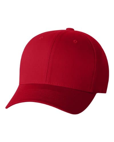 Flexfit - V-Flex Twill Cap - 5001 - Red - One Size