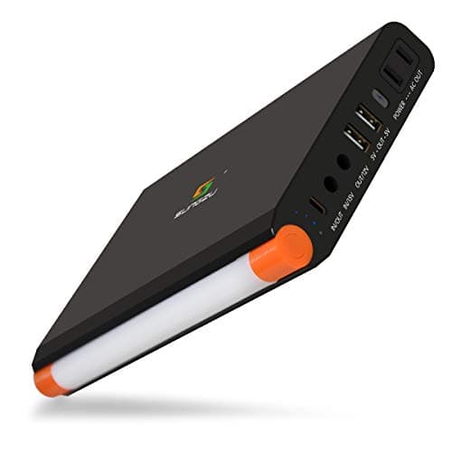 100W Laptop Station Generator, AC Station Generator 11.1V/9.0Ah, LED Flashlight Power Bank Portable Charger with AC Outlet, External Battery Pack for Phone, Mac Book, HP, Think-pad, and other Laptop