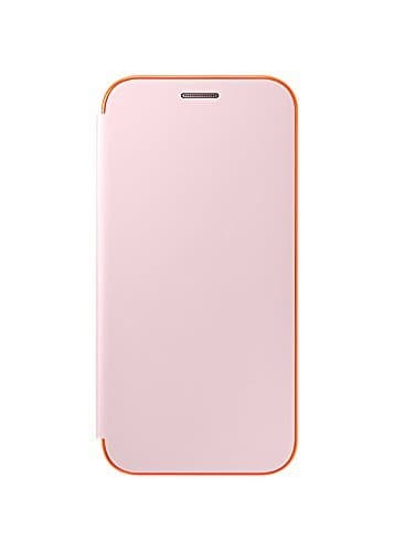 Galaxy A5 2017 Neon Flip Cover, Samsung Official Genuine Case (Pink)