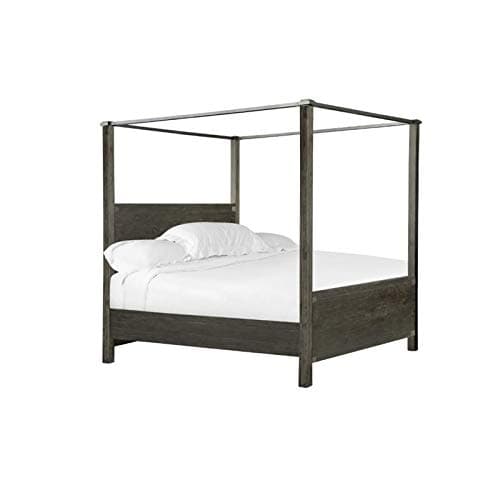 Magnussen Abington King Poster Bed in Weathered Charcoal