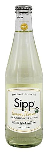 Sipp - Sparkling Organic Eco Beverage Lemon Flower - 12 oz.