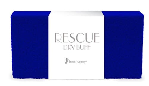 Footnanny RESCUE Dry Buffer Pedi-Scrub Foot Buffer Pedicure (Blue)