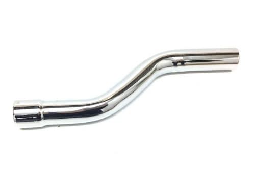 MT Exhaust Connecting Pipe Pipe Insert Chrome 22 mm