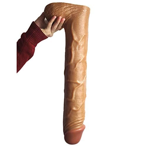 Huge Big Double Layered Ultra Soft Flexible Medical-Grade Silicone Sticks with Ergonomically Designed