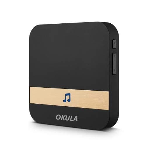 Okula Indoor Doorbell Receiver/Ringer with 52 Polyphonic Ringtones (Multicolour)