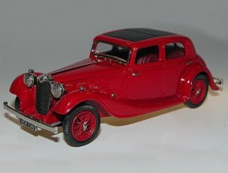 Triumph Gloria Vitesse Saloon (1935) Diecast Model Car
