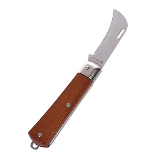 Setyuty Professional Folding Pruning Seedlings Grafting Scissors Knife Picking Wood Steel Branch Pruner Trimmer Tools