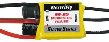 Great Planes ElectriFly Silver Series 25A Brushless ESC 5V/2A BEC