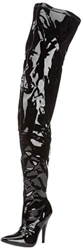 EROGANCE Patent High Heels Crotch Over The Knee Boots A3623L EU 36-46 / UK 4 – 10