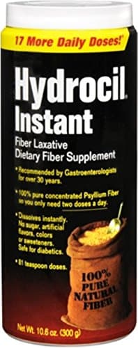 Hydrocil Instant Dietary Fiber Supplement 10.6 oz (Pack of 4)