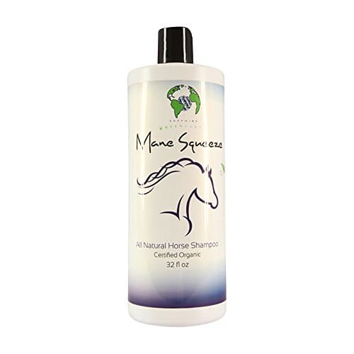 Horse Shampoo and Conditioner for Mane-and-Tail – All-Natural and Organic for Pet and Pony – Extra Vitamins and Antioxidants – Soothes Sensitive Skin