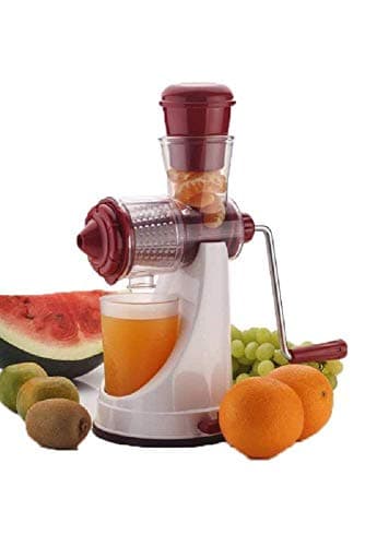 Ardith Deluxe Manual Fruit and Vegetable Juicer with Steel Handle and Waste Collector with Vaccum Locking System Hand Juicer, Fruit Juicer For All Fruits , Orange Juice Squeezer , Juice Maker Machine , Juicer Hand Machine , Orange Juicer