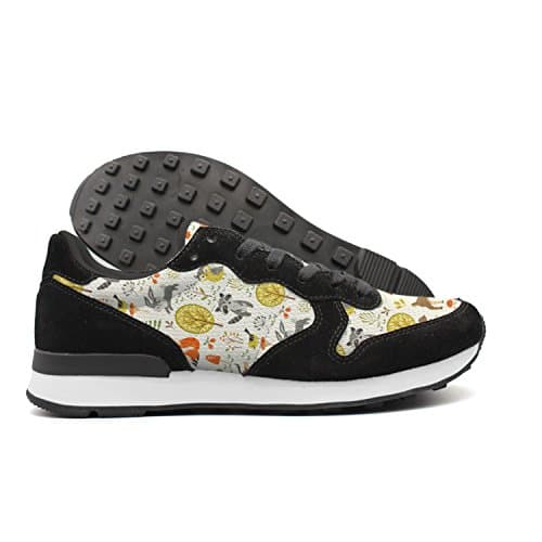 Kijhsaa Cute Forest Animal Women International Running Shoes Low Top