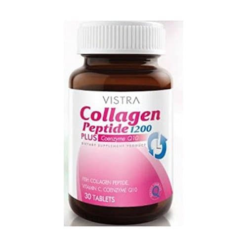Vistra Collagen Peptide 1200 Plus Co-q10 (30 Capsules.) high-quality ( Hot Items )