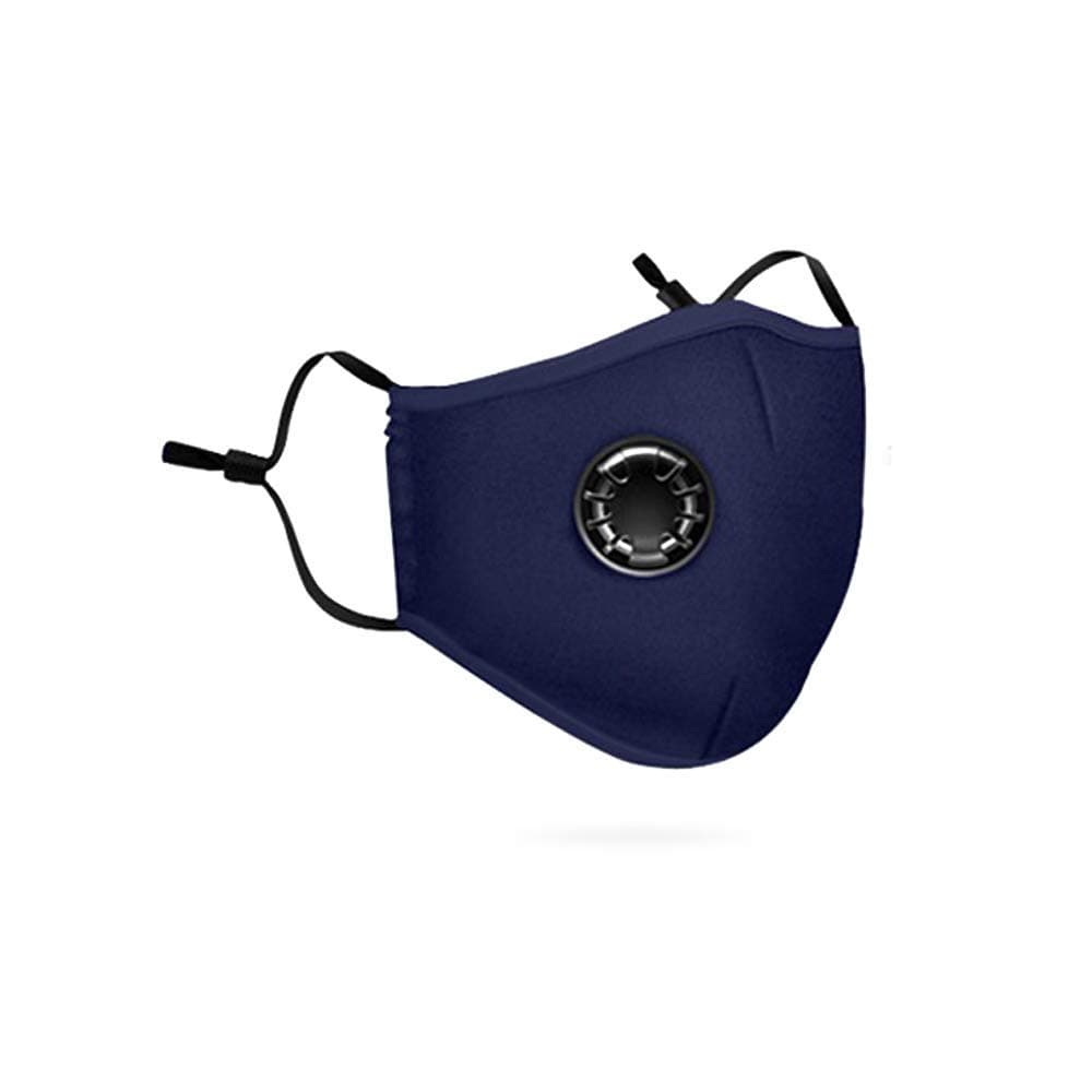 Eamplest Dust Mask, N95 Mask Protective Mask Respirator Mask with 2 Replacement Filters, Reusable Washable Fine Dust Mask for Outdoor Dust, PM2.5, Pollution, Pollen etc,Blue