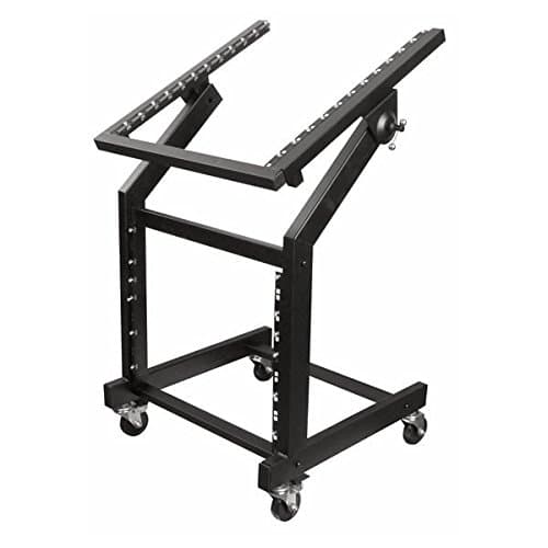 19" Rack metal with adjustable toploading