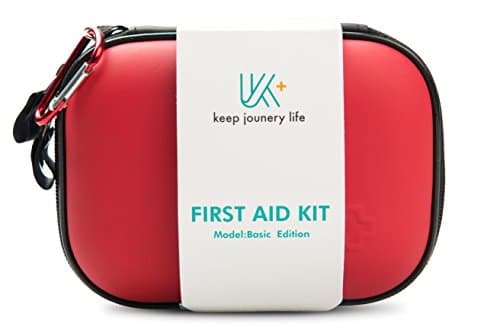 Keep Journey Life KJLPortable First Aid Kit Ultralight, Medical Survial Bag Mini Emergency Carry on the Go for Survival Emergency,Hiking,Travelling,Sporting,School Outdoor Activities and Home