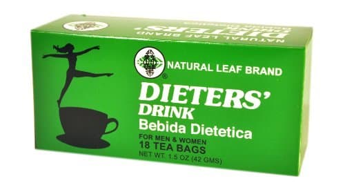 6 Boxes DIETERS' DRINK Bebida Dietetica For Weight Loss by Natural Leaf Brand