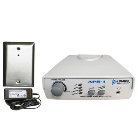 Louroe Single Zone Audio Surveillance System with Verifact D Microphone